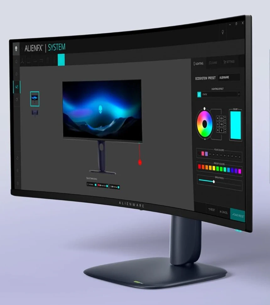 Alienware 34" ULTRAWIDE 240Hz QD-OLED Curved Monitor